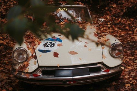 Storing your Classic Car - Covered with Leaves - AM Restorations (UK) Ltd