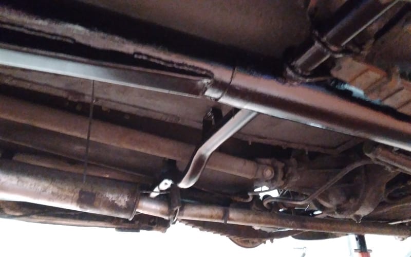 1947 Triumph Roadster Restoration and Respray - New Tubular Cross Member - AM Restorations