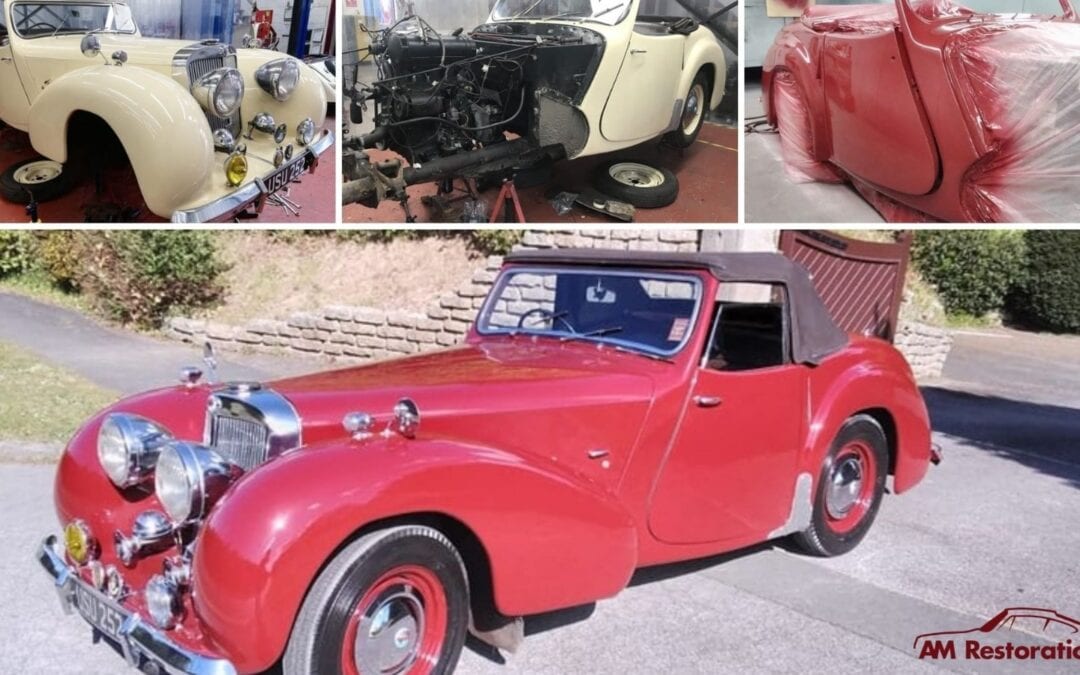 1947 Triumph Roadster Restoration Project