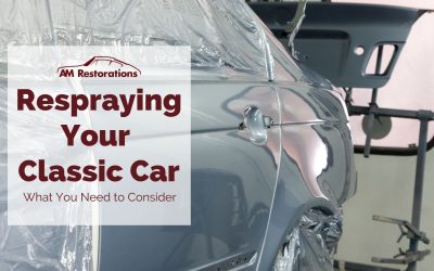 Respraying Your Classic Car – What You Need to Consider
