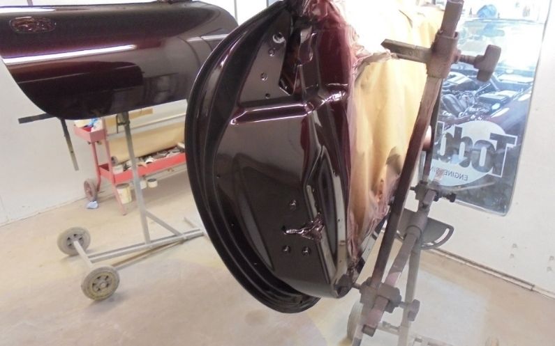 Classic Car Restoration Specialists-Car Having a Paint Respray-AM Restorations