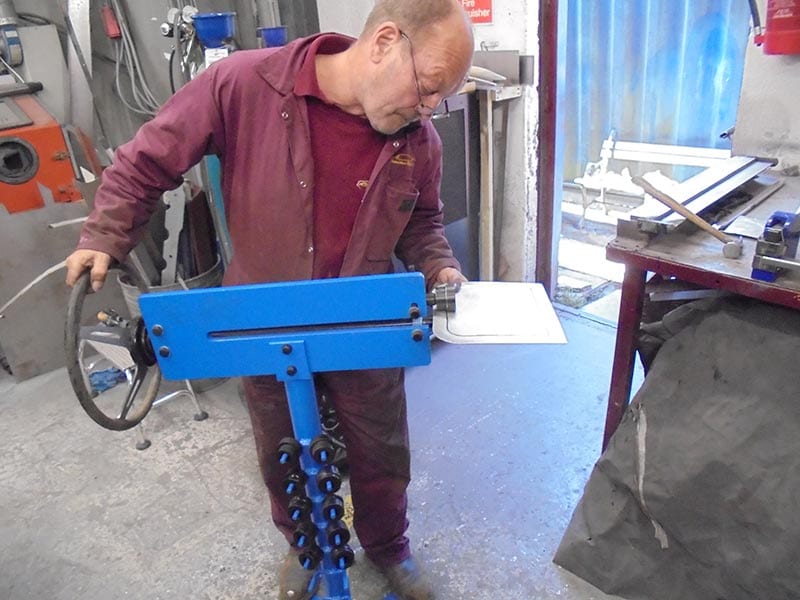 Classic Car Restoration Services - Bead Rolling - AM Restorations (UK) Ltd