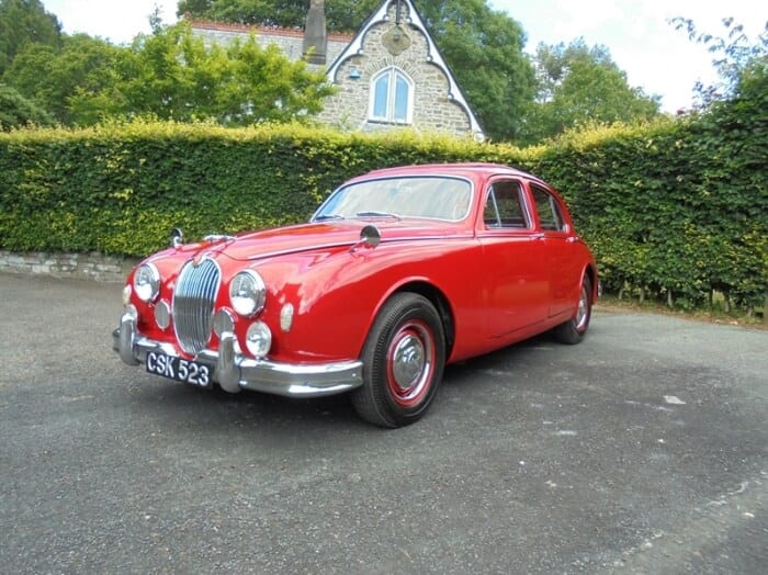 Classic Car Restoration Services - Red Car - AM Restorations (UK) Ltd