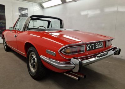 Triumph Stag - Shiny Chrome - AM Restorations (UK) Ltd