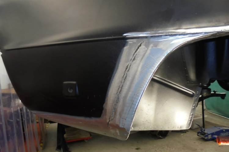 Welding and Fabrication - Car Bumper - AM Restorations (UK) Ltd Welding and Fabrication - Car Bumper - AM Restorations (UK) Ltd