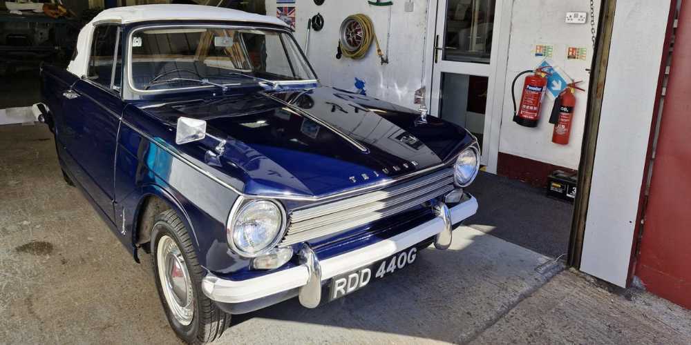 End of Year Blog - Triumph Herald - AM Restorations UK Ltd
