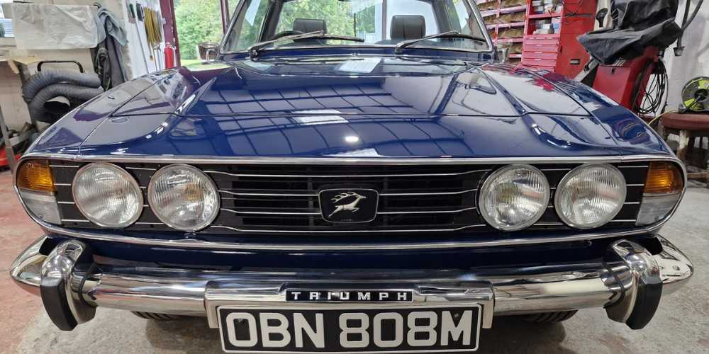 End of Year Blog - Triumph Stag OBN 808M - AM Restorations UK Ltd