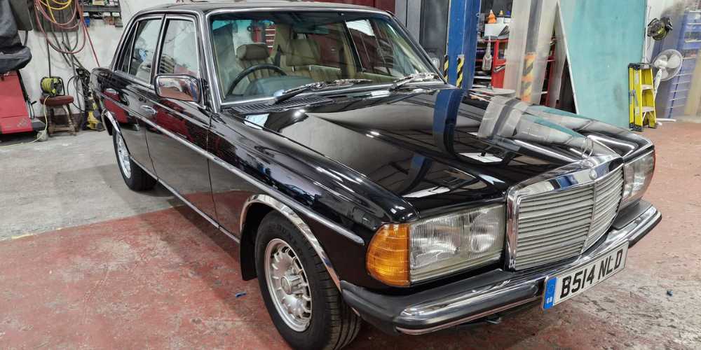 Project Car - Mercedes 230E - AM Restorations UK Ltd