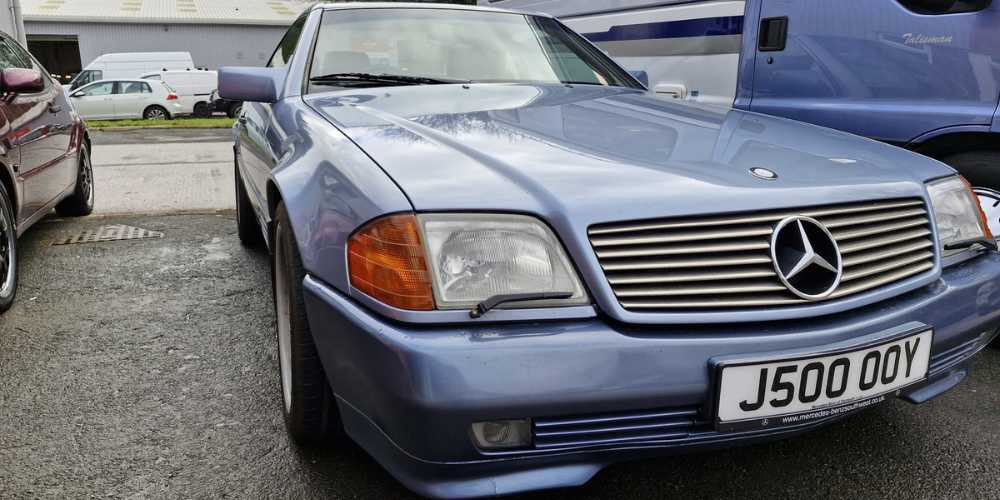 Project Car - Mercedes SL500 - AM Restorations UK Ltd